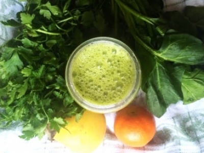 Green smoothie — my healthy breakfast